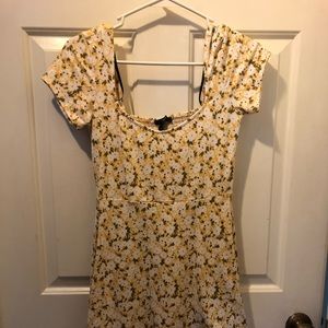 Medium Forever 21 sundress with floral detailing